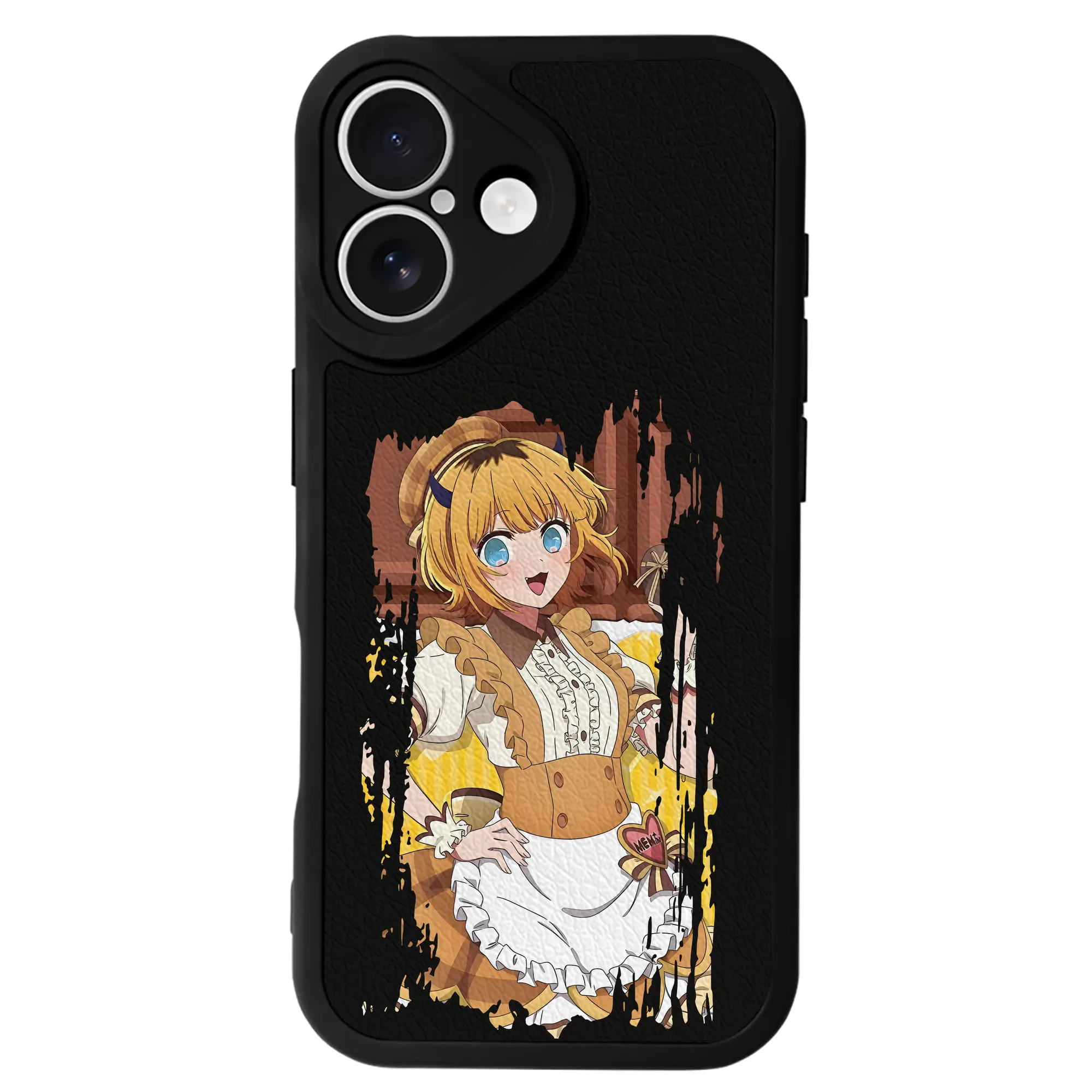 推しの子 グッズ,MEMちょ - IPhone 16シリーズ対応 ・ シリコンスマホケース ・ レザー調 ・ 高精度フィット ・ 耐衝撃 ・ ワイヤレス充電対応 ・ 精密カット